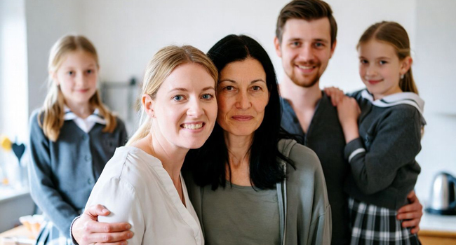 Language study holidays in England Brighton with LISA! – accommodation with a host family Host family in Brighton during a LISA! language study holiday in England for adults and students
