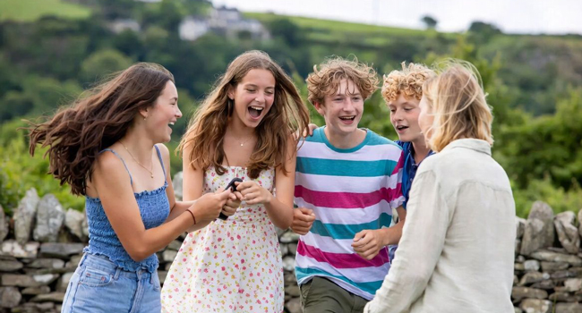 Support and safety on a LISA! English language course for young learners in Ennis Group of students during a supervised activity on a LISA! English language course for young learners in Ennis, Ireland