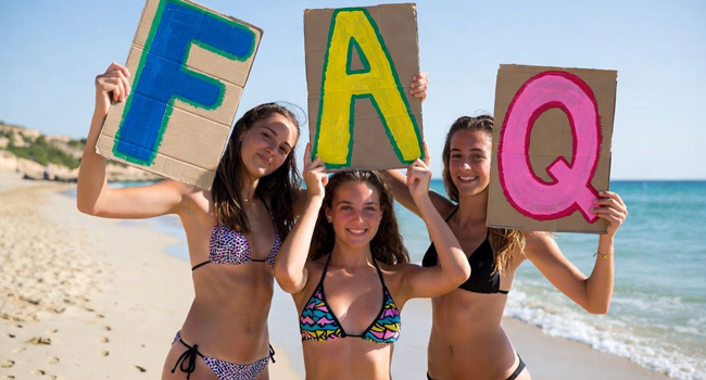 FAQs about a LISA! Italian language course for young learners in Trieste Students on the beach during a LISA! Italian language course for young learners in Trieste, Italy