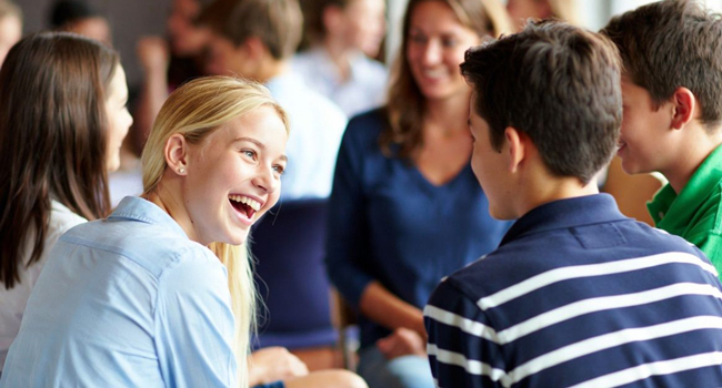 Young learners attending an Italian lesson during a LISA! Italian language course in Trieste, Italy