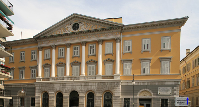 Learn Italian with a LISA! Italian language course for young learners in Italy School building of a LISA! Italian language school for young learners during a summer language course in Italy
