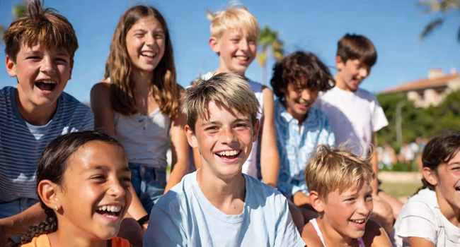 Group of students language study holidays Málaga with LISA! Sprachreisen with supervision
