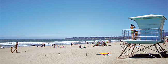 LISA-Sprachreisen-Englisch-Los-Angeles-Santa-Monica-Strand-Beach-Baden-Sonne-Surfen